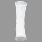 Crossfly Original Men's 12" Crew Socks - White front view