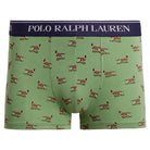 Polo Ralph Lauren Men's Stretch Trunks – Dog Print, Pistachio Green