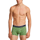 Polo Ralph Lauren Men's Stretch Trunks – Dog Print, Pistachio Green