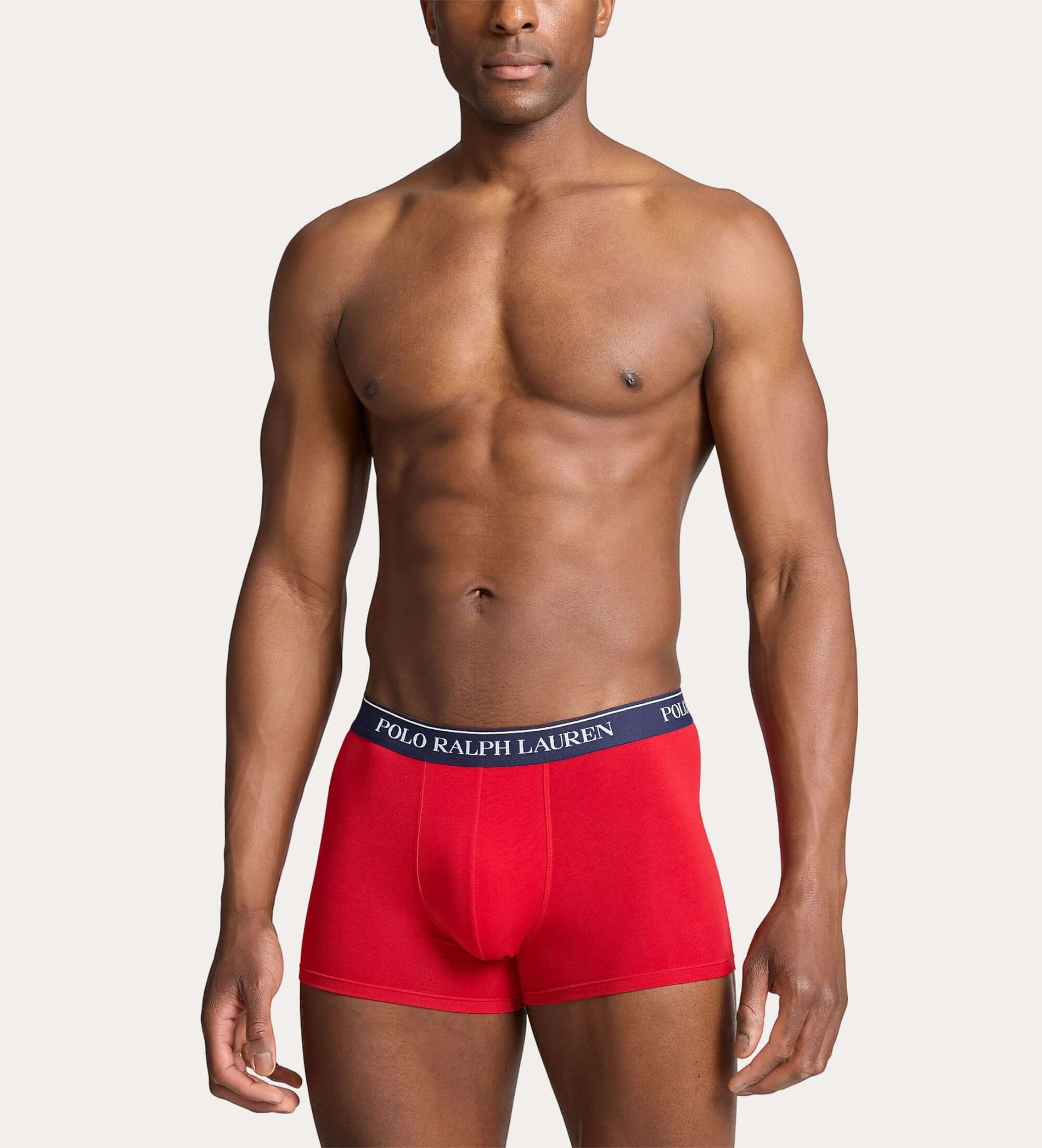 Polo Ralph Lauren 3 pack Boxer Trunks White Red Navy