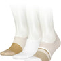 Calvin Klein 3 PACK Footie Socks - BLACK / SAND