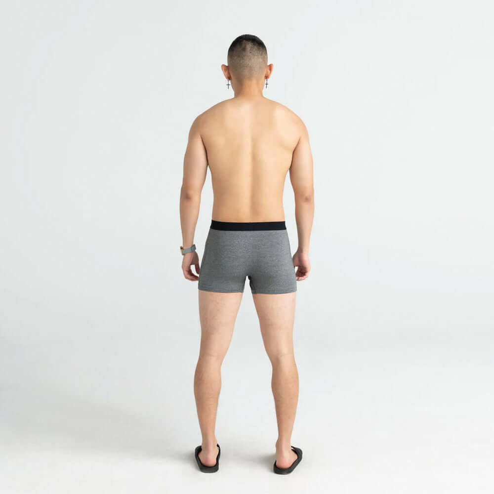 Saxx Underwear Vibe Super Soft 1 Pack Trunk - Salt & Pepper
