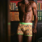 Swole Panda Bamboo Boxers – Savannah | Breathable, Anti-Bacterial, Sustainable Men’s Underwear