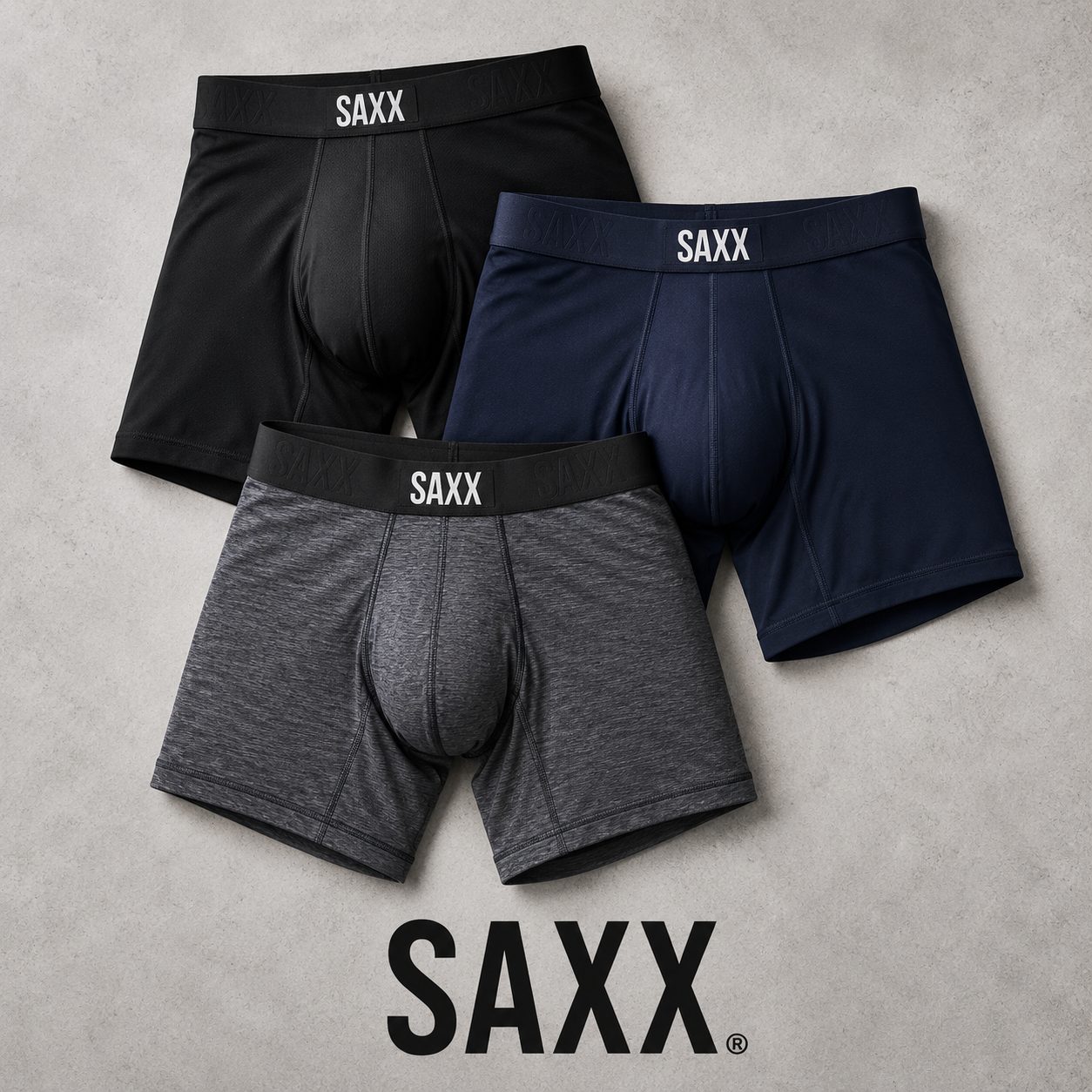 SAXX men’s boxer briefs
