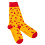 Swole Panda Mens Red Chilli Pepper Bamboo Socks - Size (7-11)
