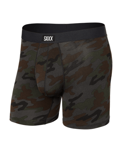 Saxx Comfort Stretch Daytripper 1 Pack Boxer Briefs,  Black OPS Camo