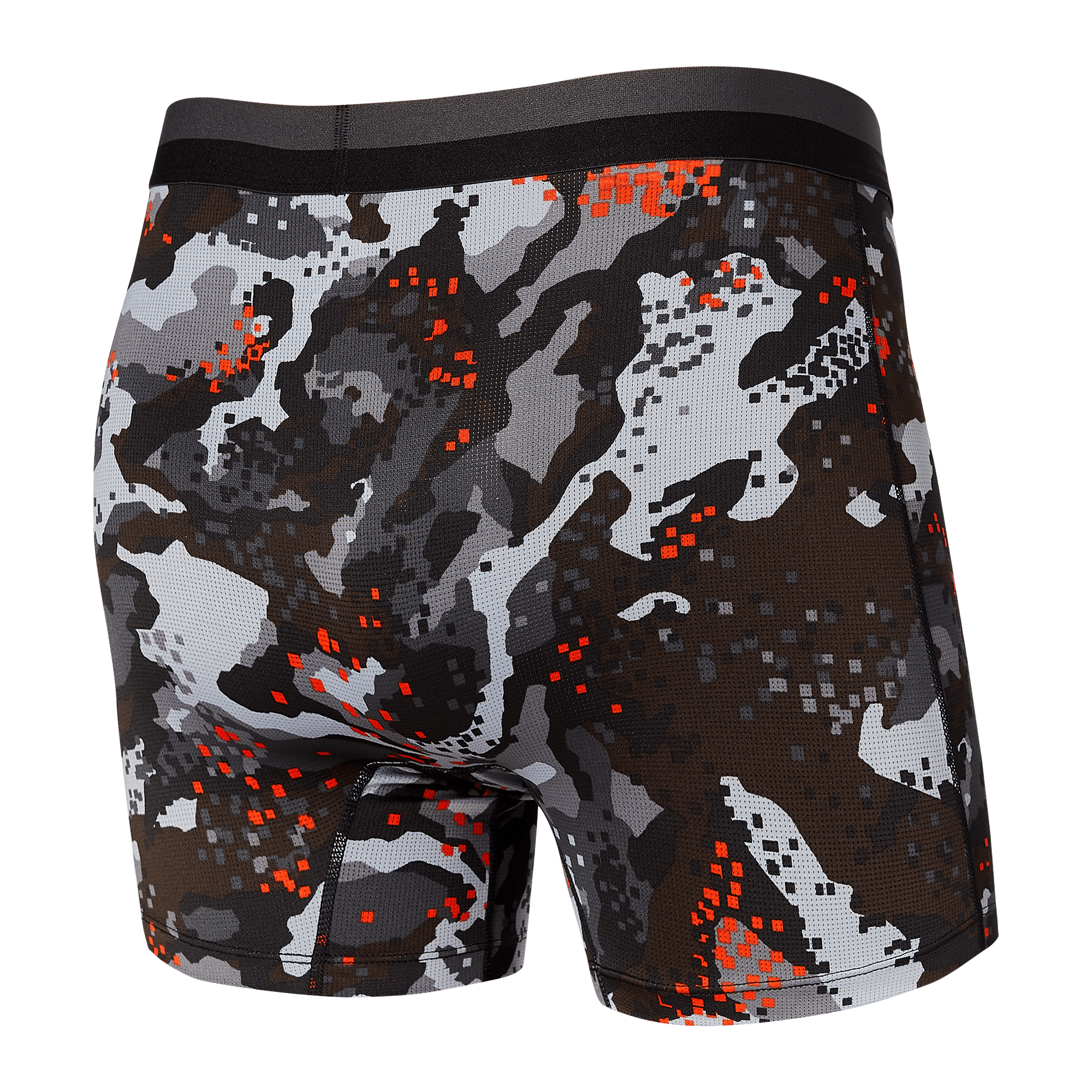 Saxx Underwear Sports Mesh 1 Pack Boxer Briefs - Digi Quake