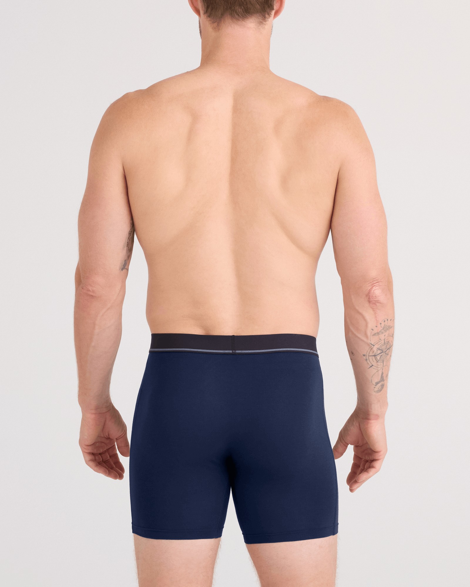 Saxx Quest QDM Boxer Brief Fly 3 Pack - Black/Turbulence/Maritime