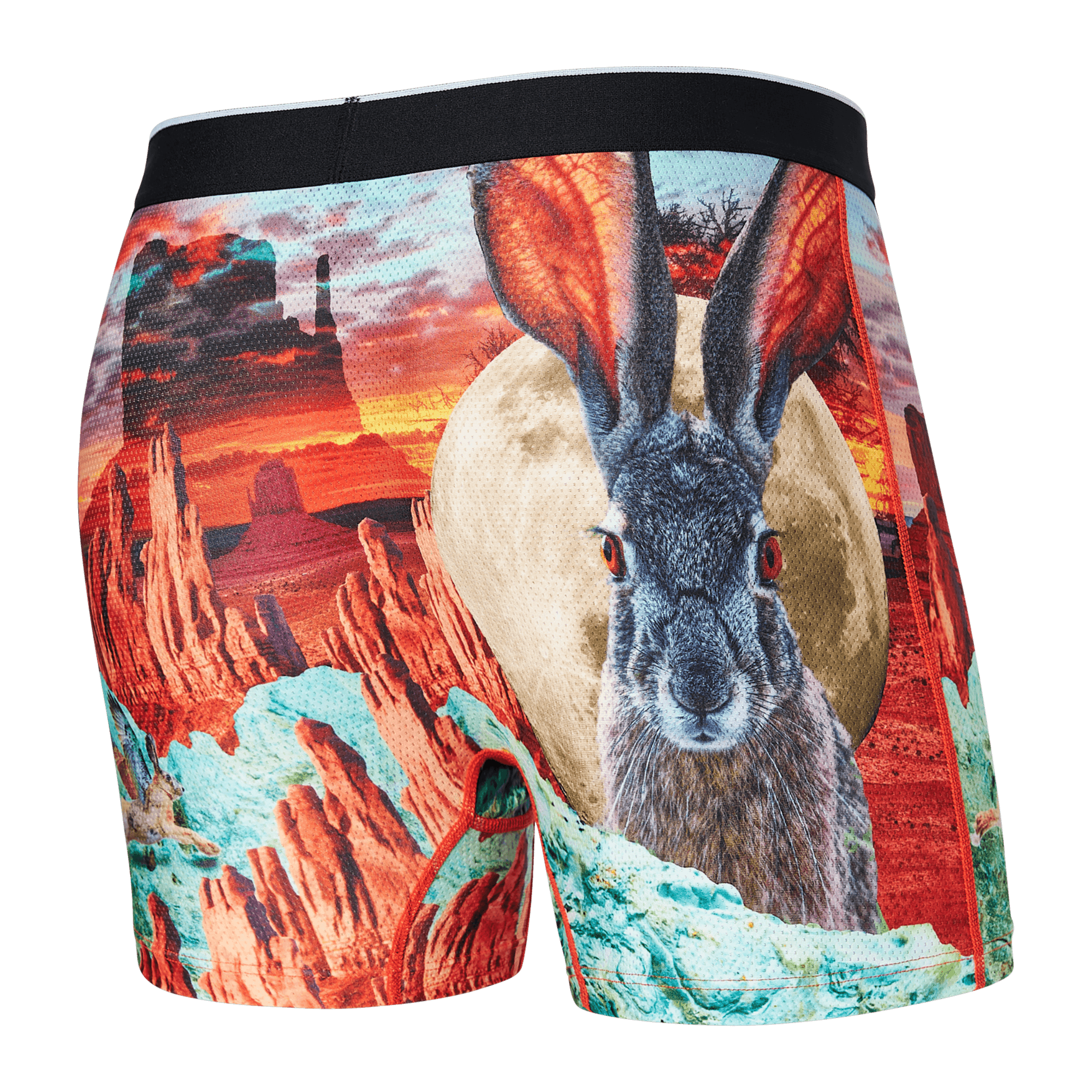 Saxx Underwear Volt Breathable Mesh Men's Boxer Briefs - Monument Valley