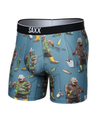 Saxx Underwear Volt Breathable Mesh Boxer Briefs - Water Foul - WashedTeal