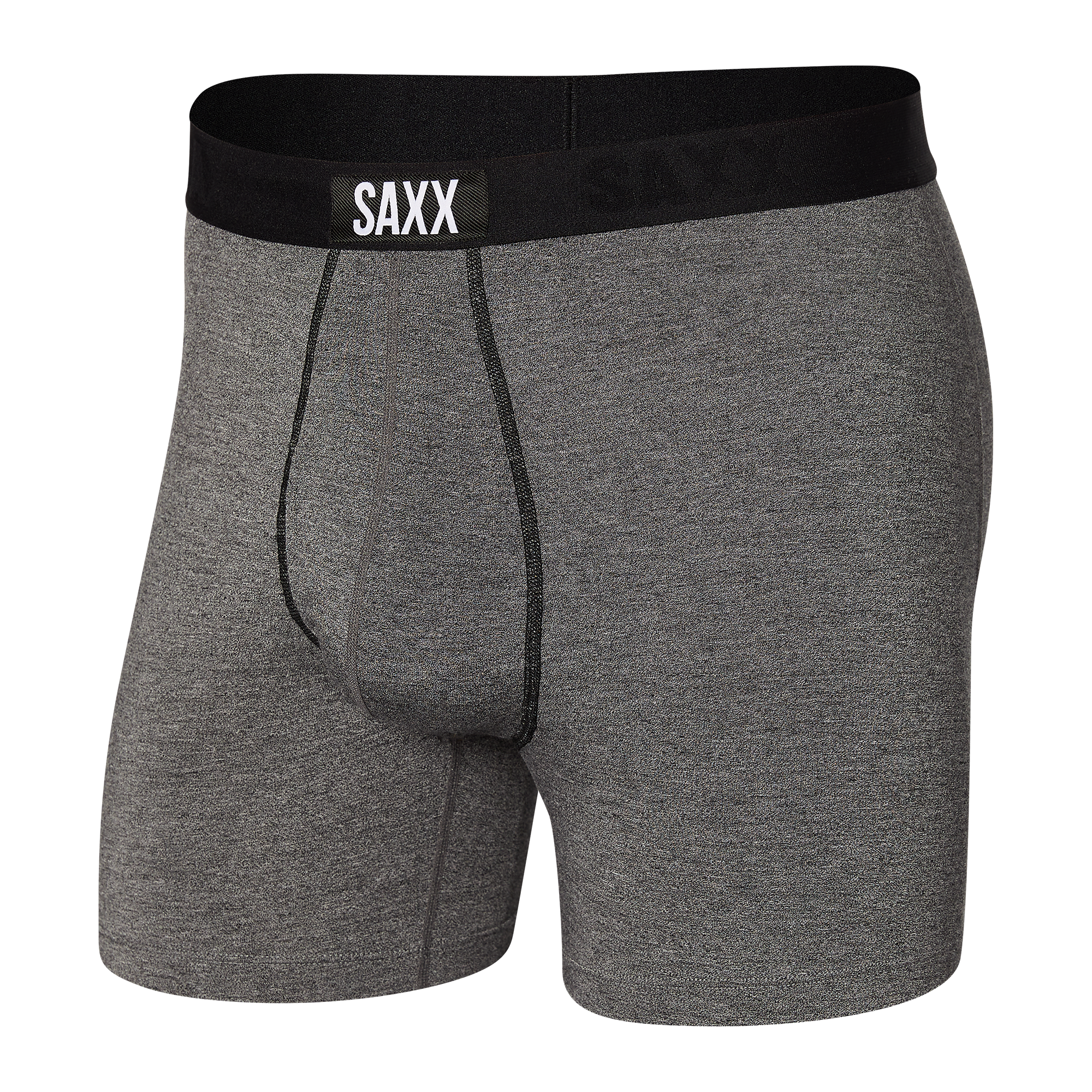 Saxx Ultra Super Soft Boxer Briefs 1 Pack – Salt & Pepper | EcoVero™