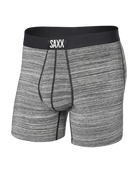 Saxx Ultra Super Soft 1 Pack Boxer Briefs - Spacedye Heather- Grey