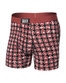 Saxx Ultra Super Soft Comfort Blend Boxer Briefs - Sign OFF Black