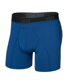 Saxx Kinetic Light Compression Mesh Boxer Briefs - Navy Dawn