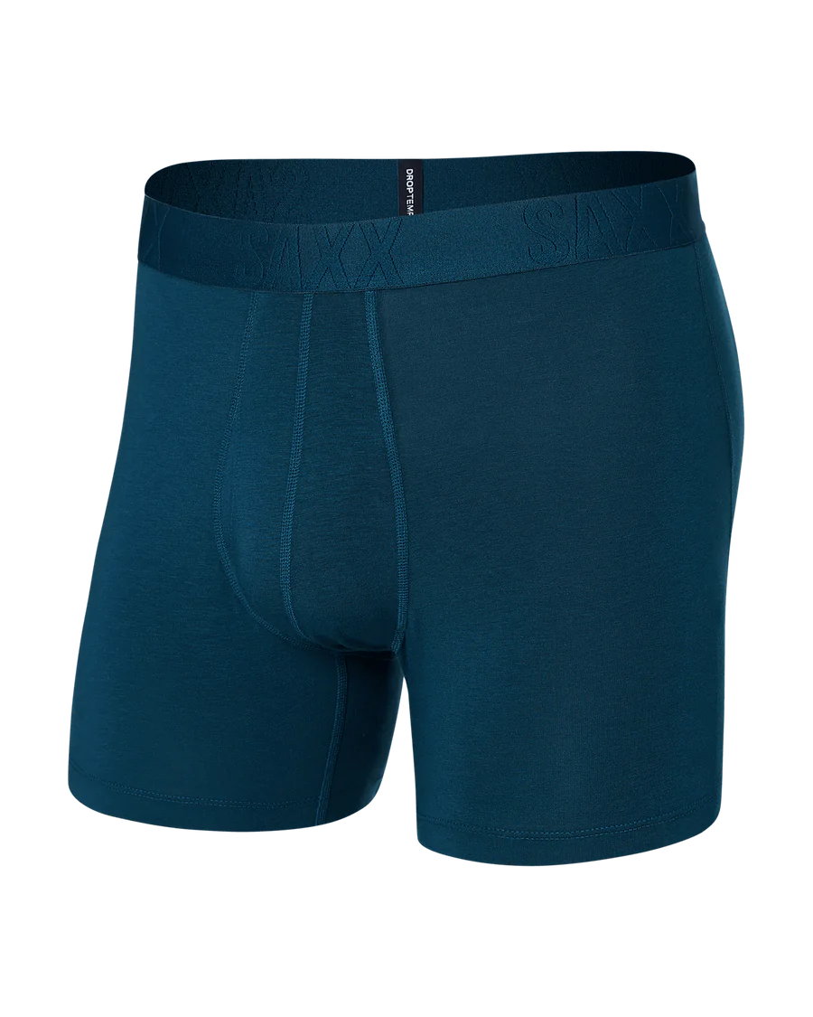 Saxx DropTemp® Cooling Cotton Boxer Brief 5" - Deep Ocean