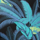 Saxx DropTemp® Cooling Cotton Boxer Brief 5" - Tropical Jungle - Blue