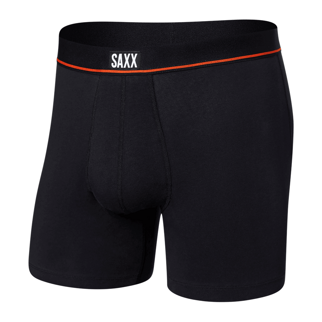 Saxx Non Stop Stretch Cotton 3 Pack Boxer Briefs Black/Navy/White