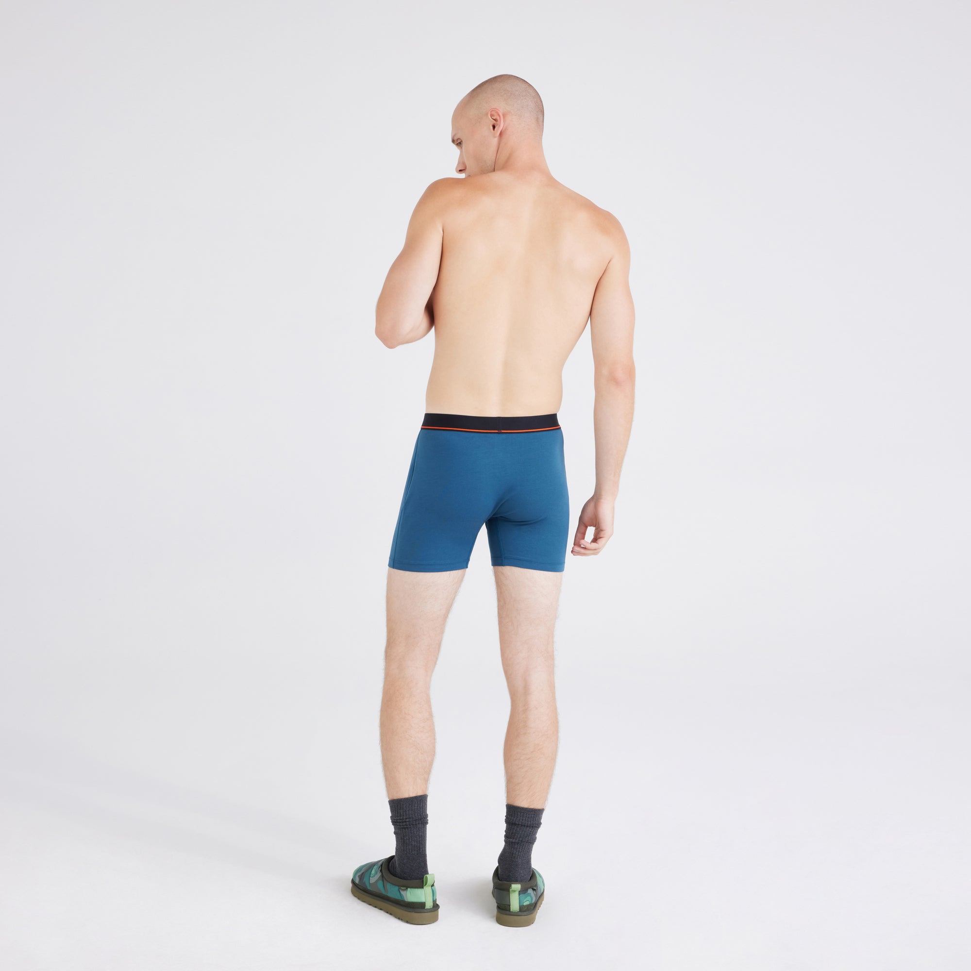 Saxx Non-Stop Stretch Cotton Boxer Briefs with BallPark Pouch® – Hurricane
