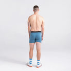 Saxx Underwear Non Stop Stretch Cotton Boxer Briefs - Slate