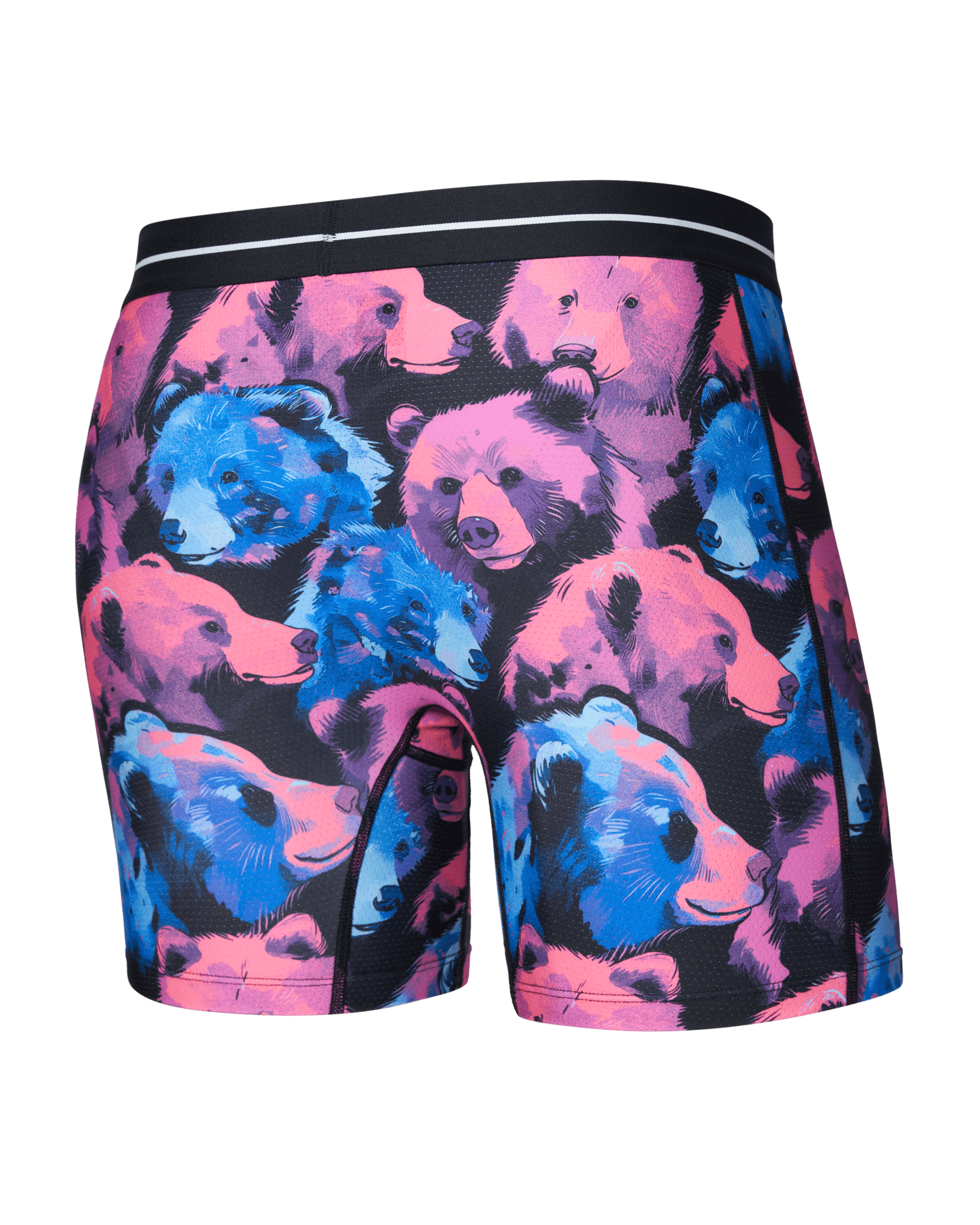 Saxx Underwear Volt Breathable Mesh Boxer Brief 6" - Beartastic-Multi