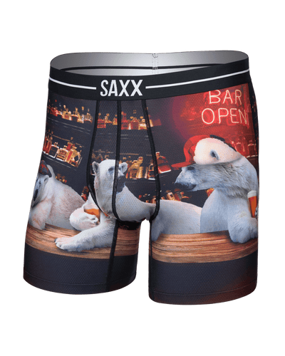 Saxx Underwear Volt Breathable Mesh Boxer Brief 6" -  Da Bears-Multi