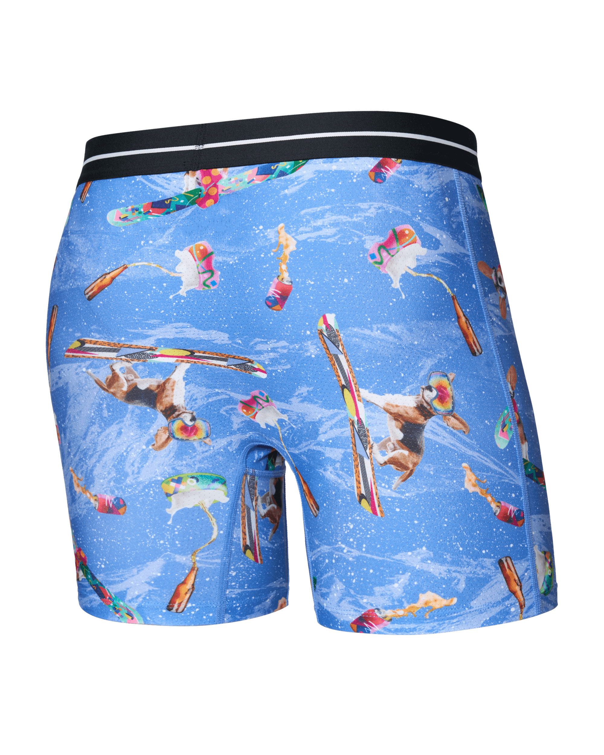 Saxx Underwear Volt Breathable Mesh Boxer Brief 6" - Haute Doggers, Sail Blue