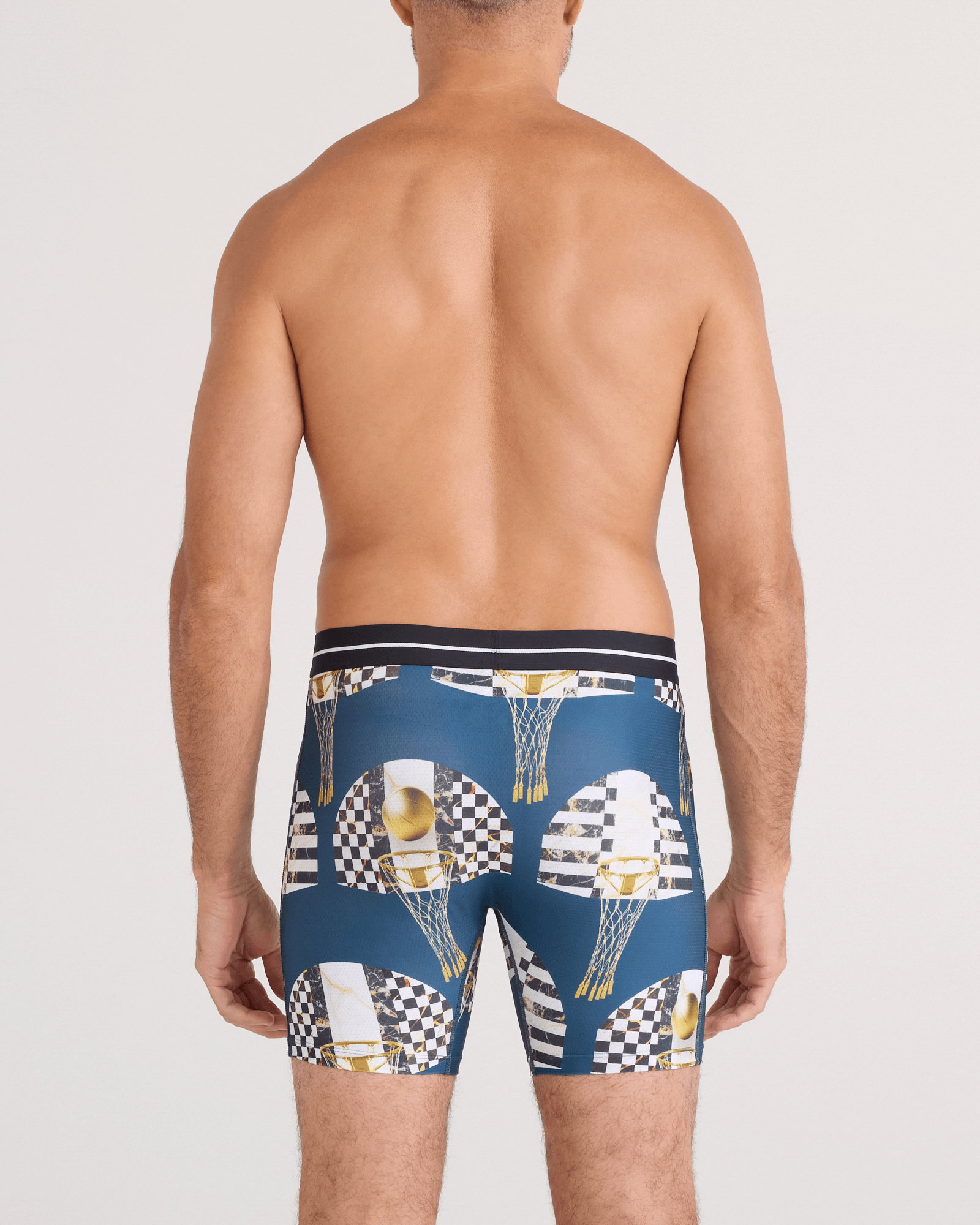 Saxx Underwear Volt Breathable Mesh Boxer Brief 6" - Off the Chain Rich Teal