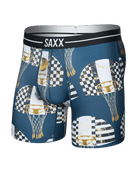 Saxx Underwear Volt Breathable Mesh Boxer Brief 6" - Off the Chain Rich Teal