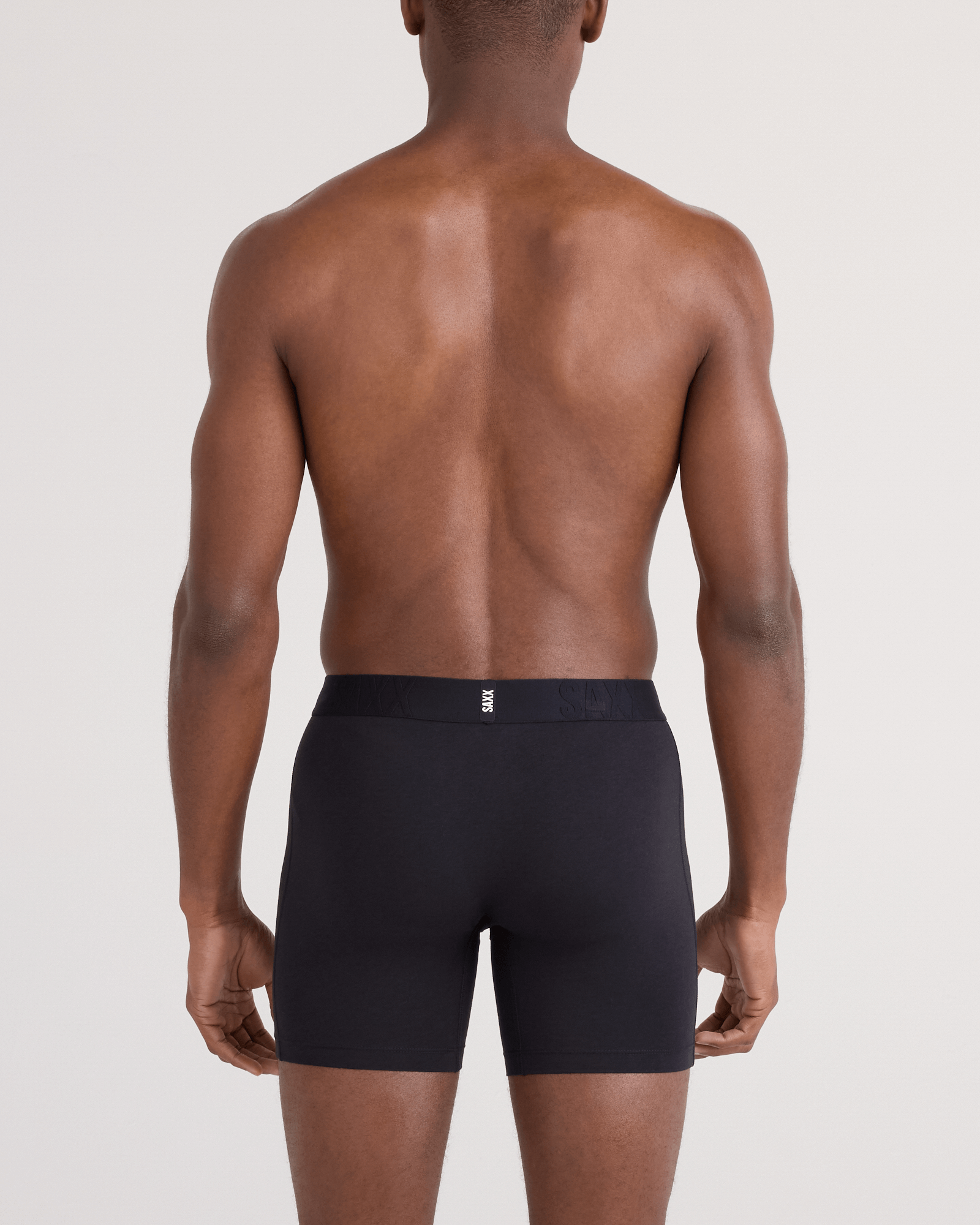 SAXX DropTemp™ Cooling Cotton Boxer Briefs 3-Pack – Grey/Dark Ink/Black
