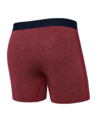 Saxx Vibe Supersoft 1 Pack Boxer Briefs - Mini Stripe, Cherry