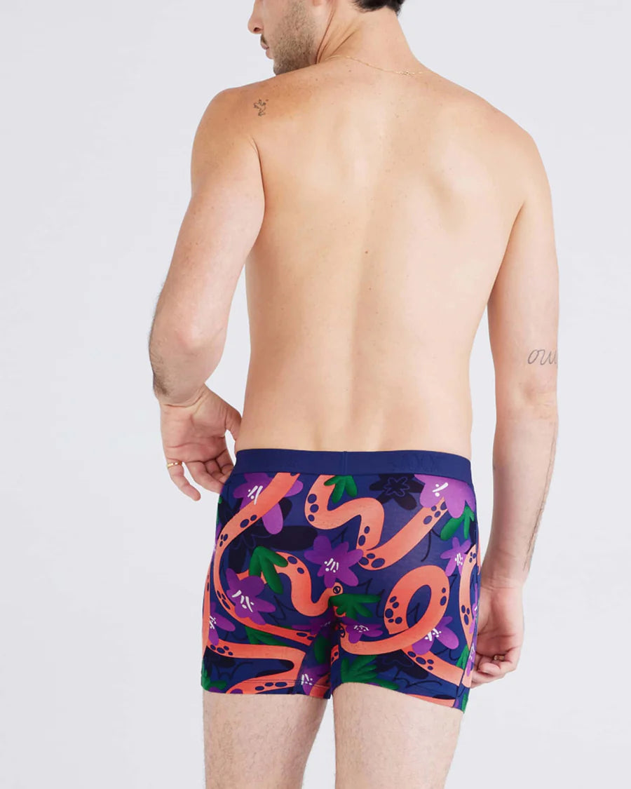 Saxx Vibe Supersoft 1 Pack Boxer Briefs - Year Of The Snake-Blue
