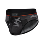 Saxx Underwear Ultra Super Soft 1 Pack Briefs - Supersize Black Camo