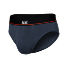 SAXX Non Stop Stretch Cotton Men’s Briefs 3 Pack – Black/Navy/White