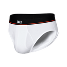 Saxx Underwear Non Stop Stretch Cotton 1 Pack Briefs - White