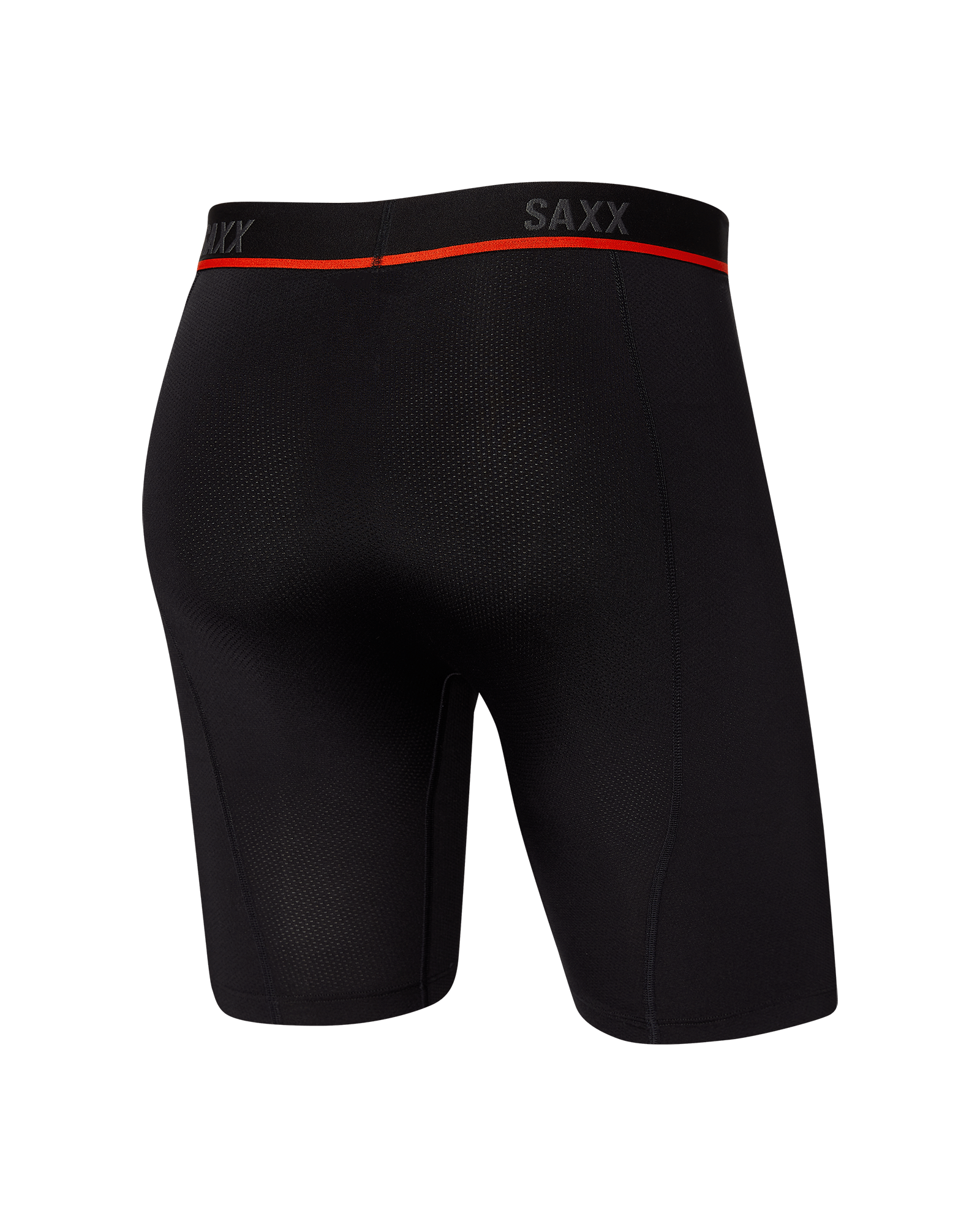Saxx Underwear Kinetic Light-Compression Mesh Long Leg Boxer Briefs - 8"