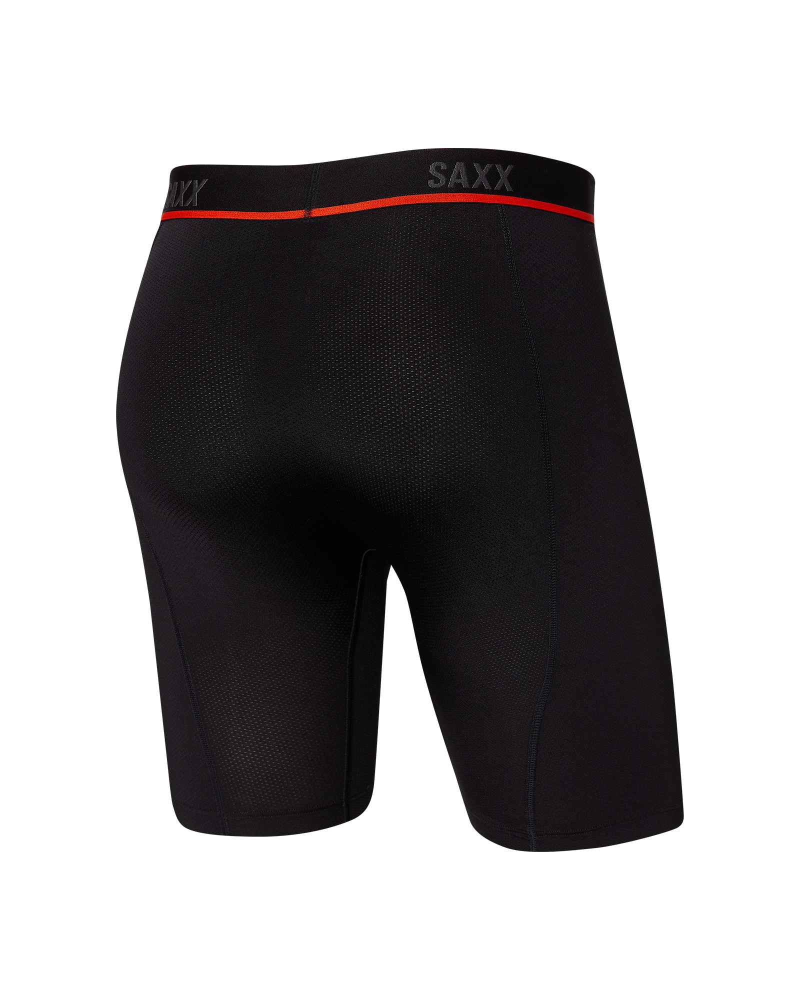 Saxx Underwear Kinetic Light-Compression Mesh Long Leg Boxer Briefs - 8"