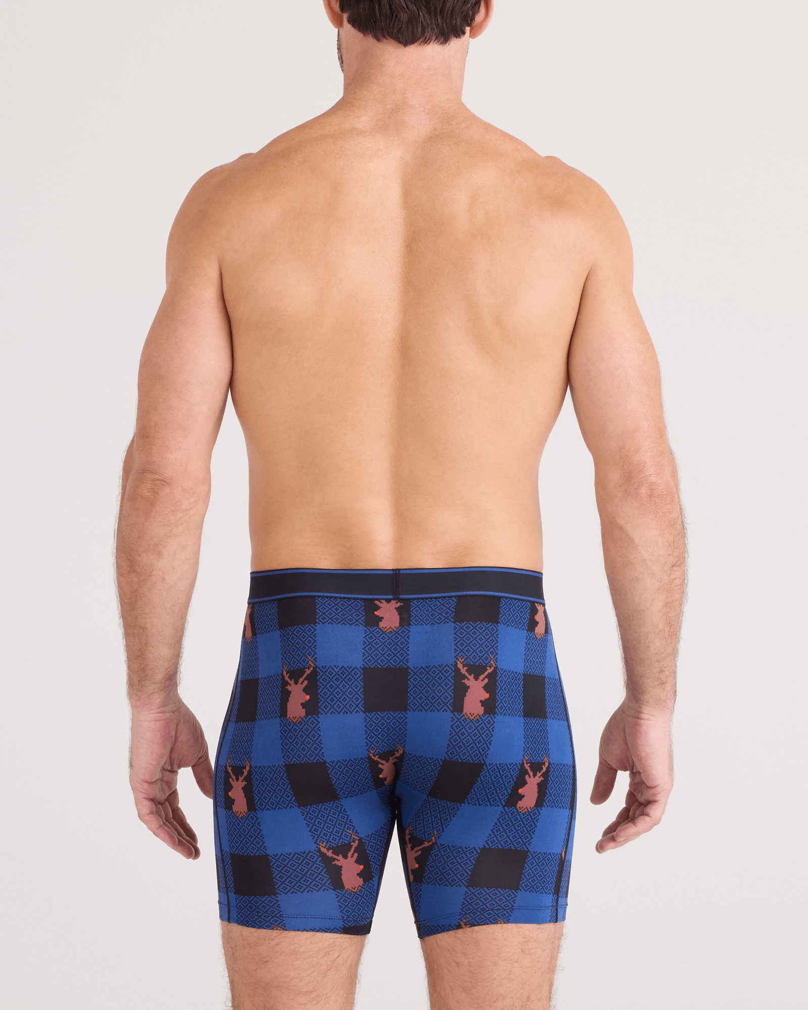 SAXX Daytripper Comfort Stretch 2 Pack Boxer Brief 6" – Nose So Brite / Black