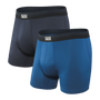 Saxx Sport Mesh 2 Pack Boxer Briefs - Navy / City Blue