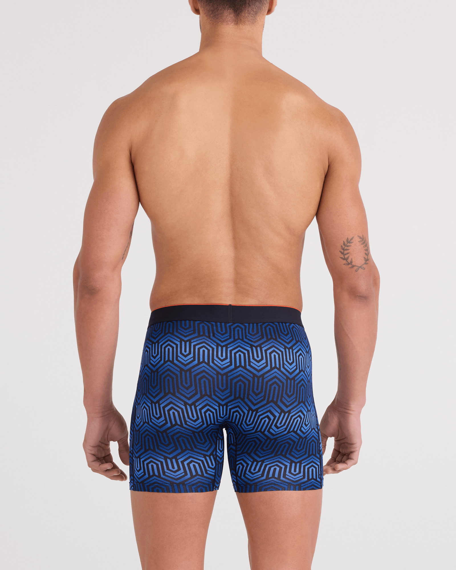 SAXX Multi-Sport Performance Boxer Briefs 6" (2-Pack) – Chain of Command / Black