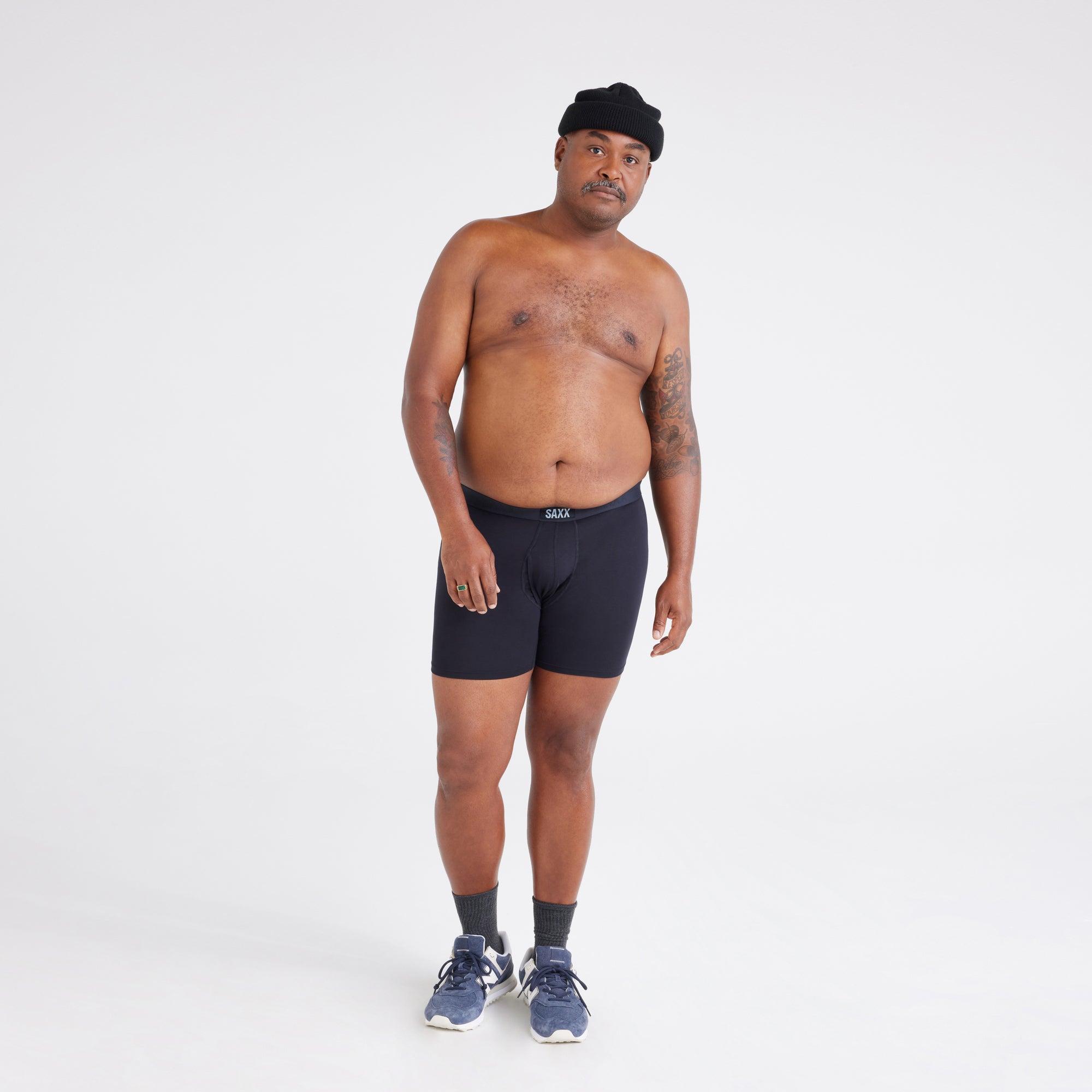 Saxx Ultra Super Soft (3 Pack) Comfort Blend Boxer Brief 5" - Classic Ultra 18