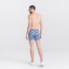 Saxx Ultra Super Soft 2 Pack Boxer Briefs - Dazed Argyle / Navy
