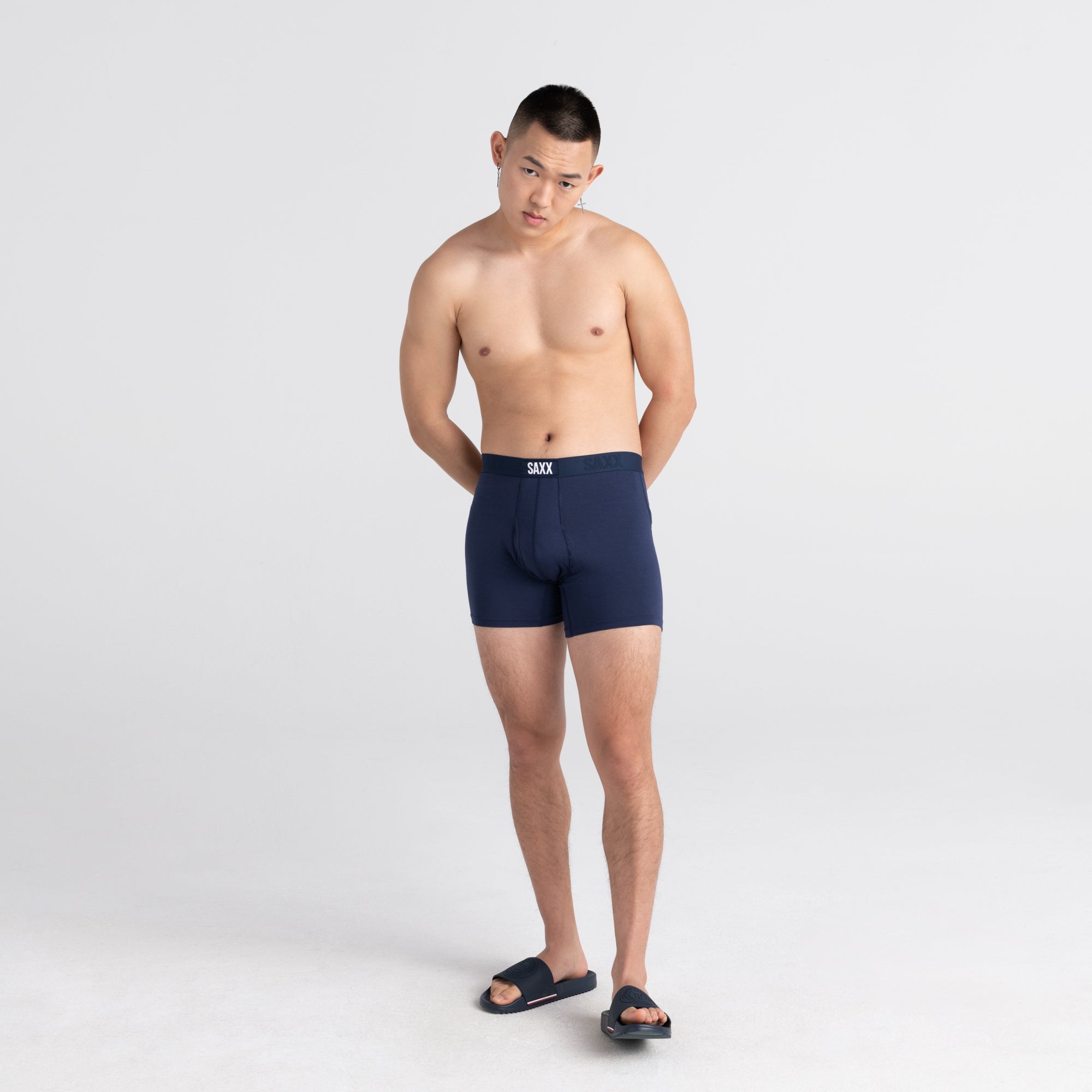 Saxx Ultra Super Soft (3 Pack) Comfort Blend Boxer Brief 5" - Classic Ultra 18