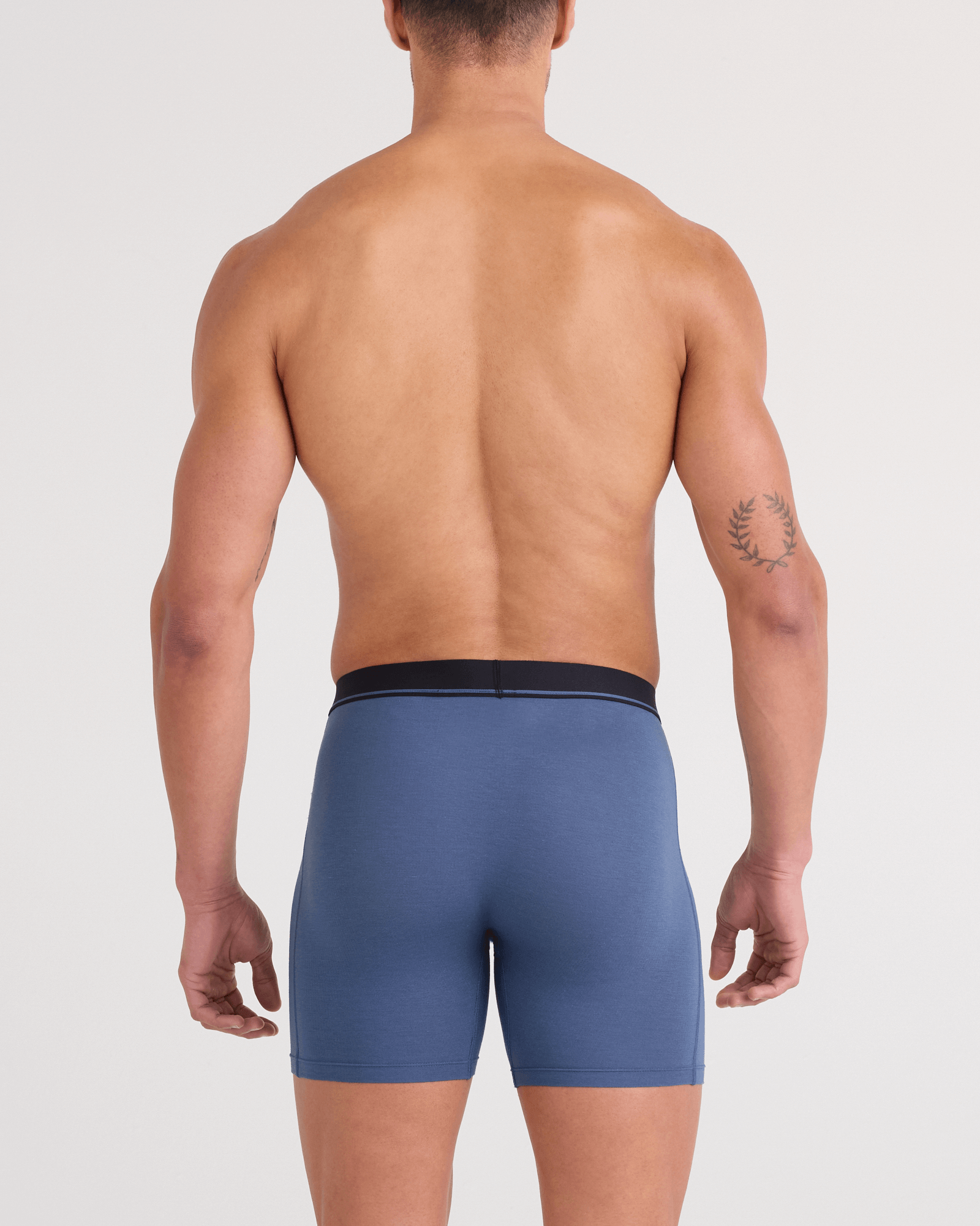 SAXX Essential Cotton Boxer Brief Fly 3-Pack – Tradewinds / Indigo / Maroon