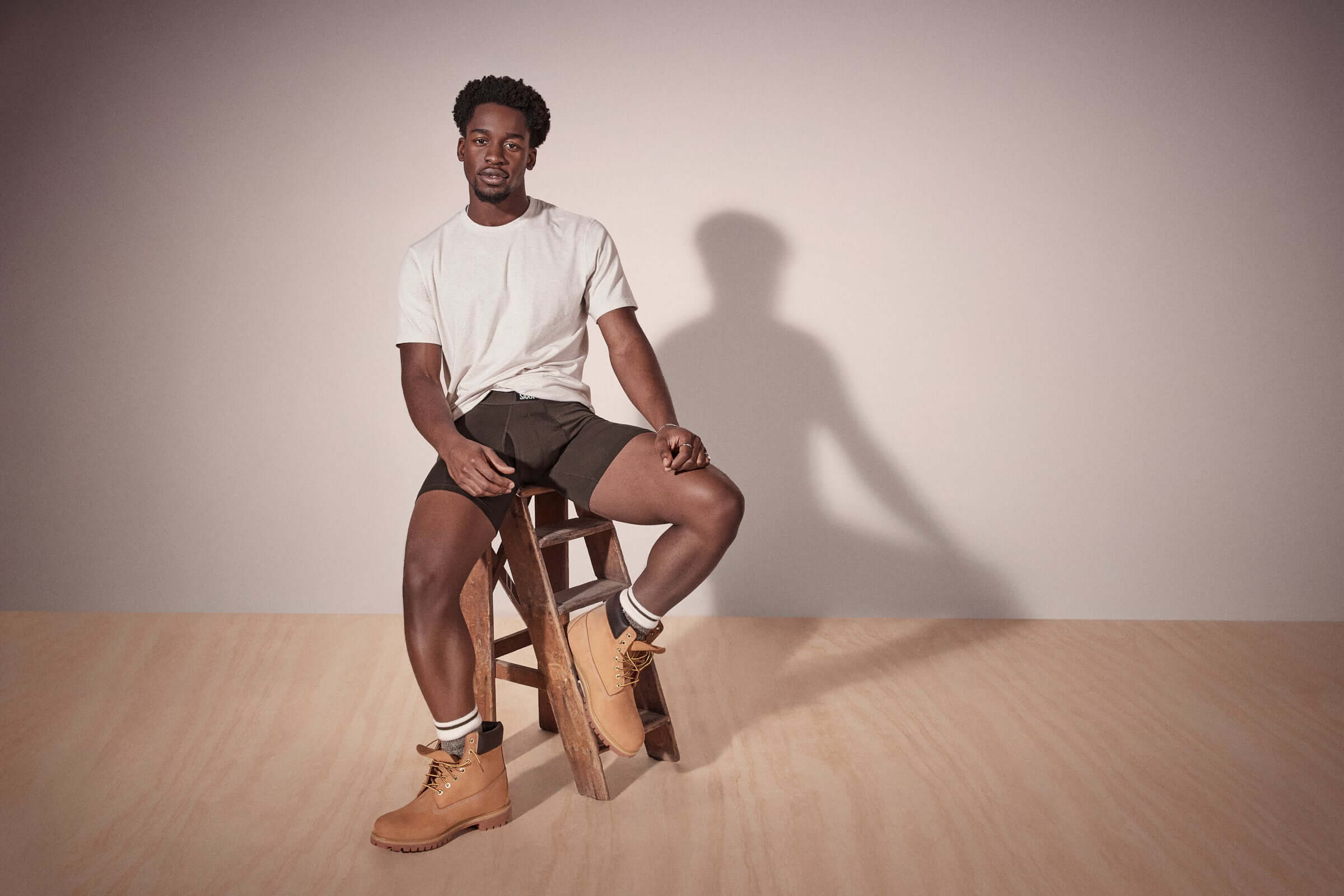 Saxx Underwear Vibe Xtra 3-Pack Boxer Brief - Seascape / Indigo / DK Chocolate