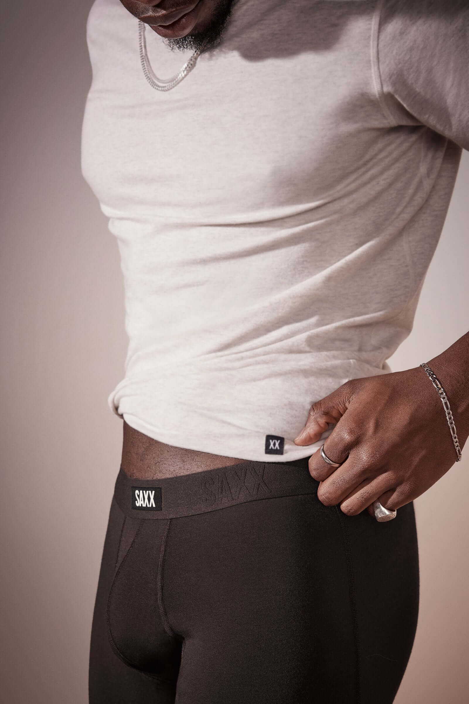 Saxx Underwear Vibe Xtra 3-Pack Boxer Brief - Seascape / Indigo / DK Chocolate