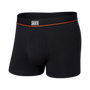 Saxx Underwear Non Stop Stretch Cotton 1 Pack Trunks - Black