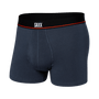 Saxx Underwear Non Stop Stretch Cotton 1 Pack Trunks - Deep Navy