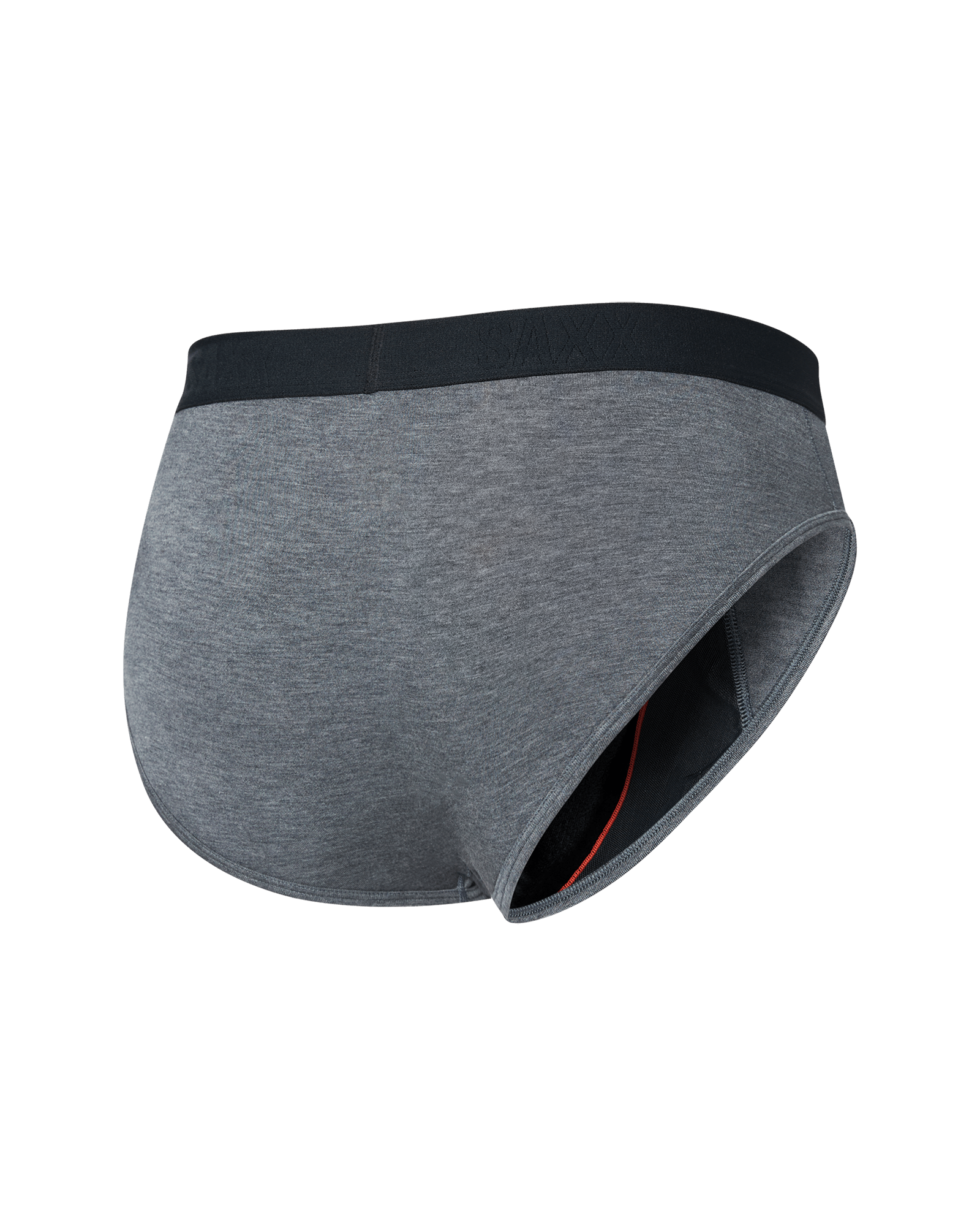 Saxx Underwear Vibe Xtra 1 Pack Soft Comfort Brief - Dark Grey Heather