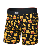 Saxx Vibe Xtra Soft Comfort Boxer Brief 6" – Go Nuts, Black