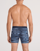 Saxx Vibe Xtra Soft Comfort Boxer Brief 6" – Ikat Stripe Dark Denim